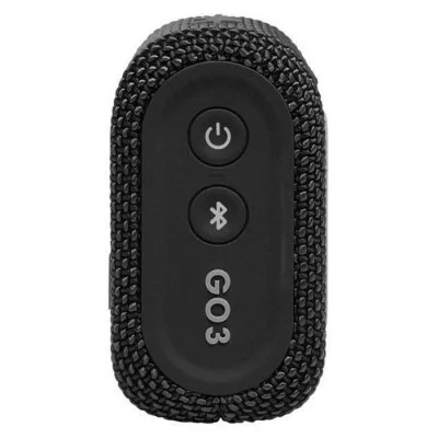 JBL Go 3 Portable Bluetooth Speaker - Black